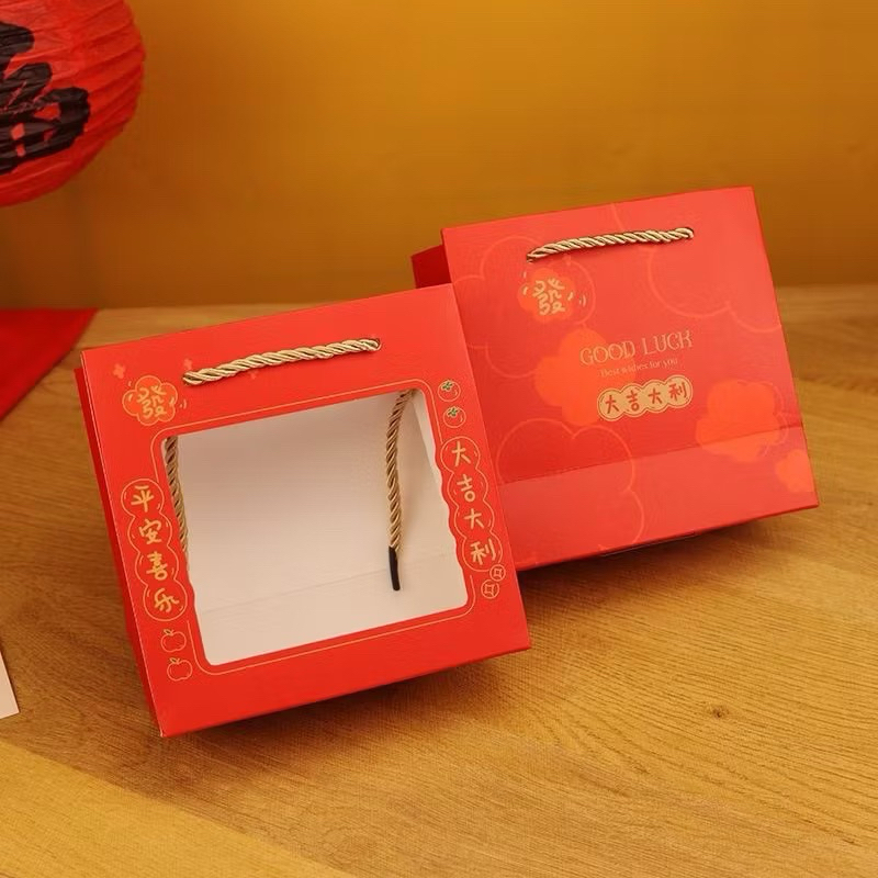 

paper bag imlek - paperbag kaleng cny