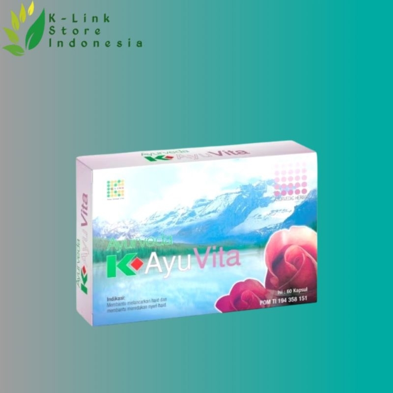 

K-AYU VITA AYUVITA K LINK SUPLEMEN WANITA ATASI MALASAH KEWANITAN KELELAHAN