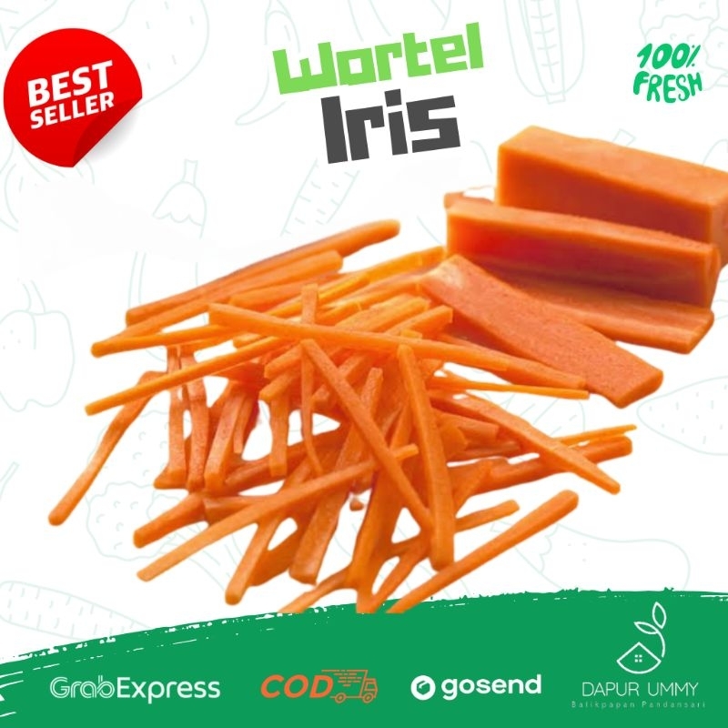 

SAYUR FRESH • Wortel Potong • Wortel Serut 250g