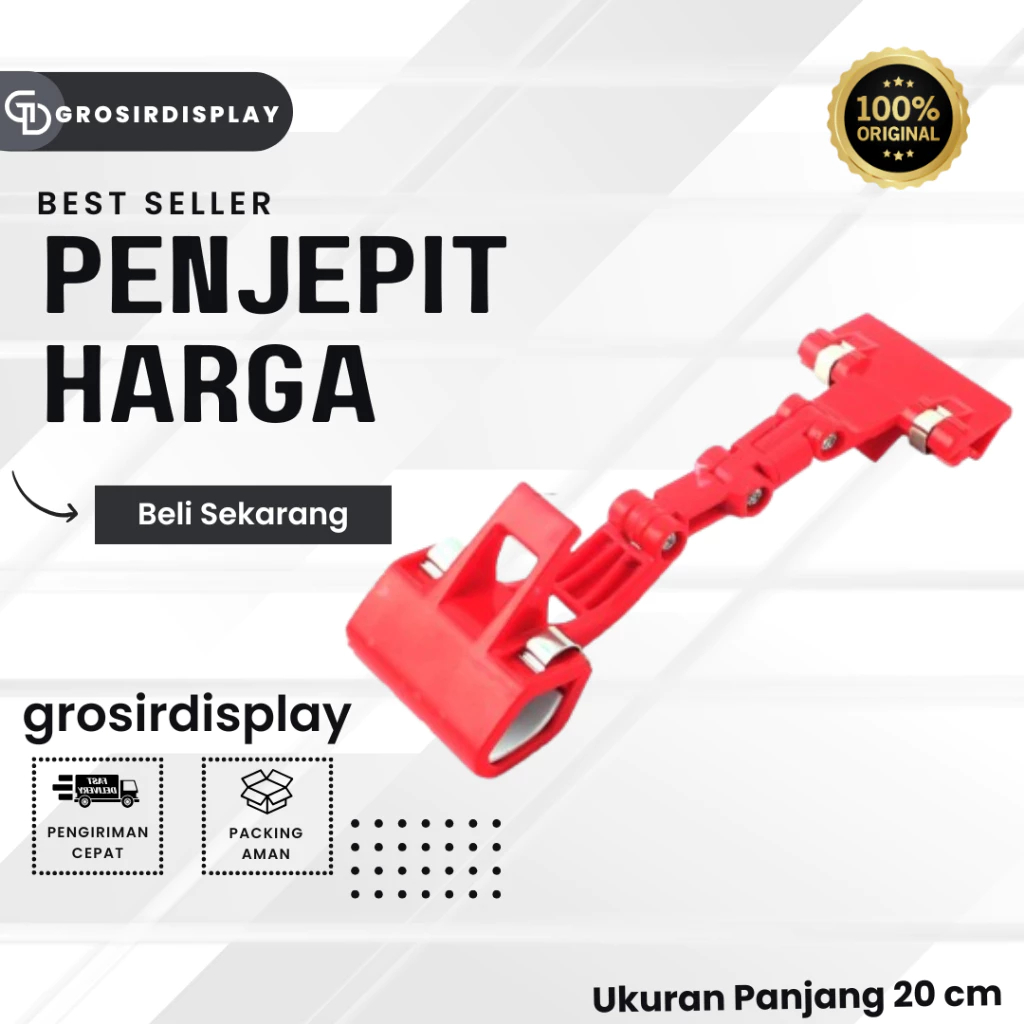 

Price Tag Tekuk Serbaguna Penjepit Kertas Harga Diskon Jepit Standing PROMO Diskon Bazar Murah
