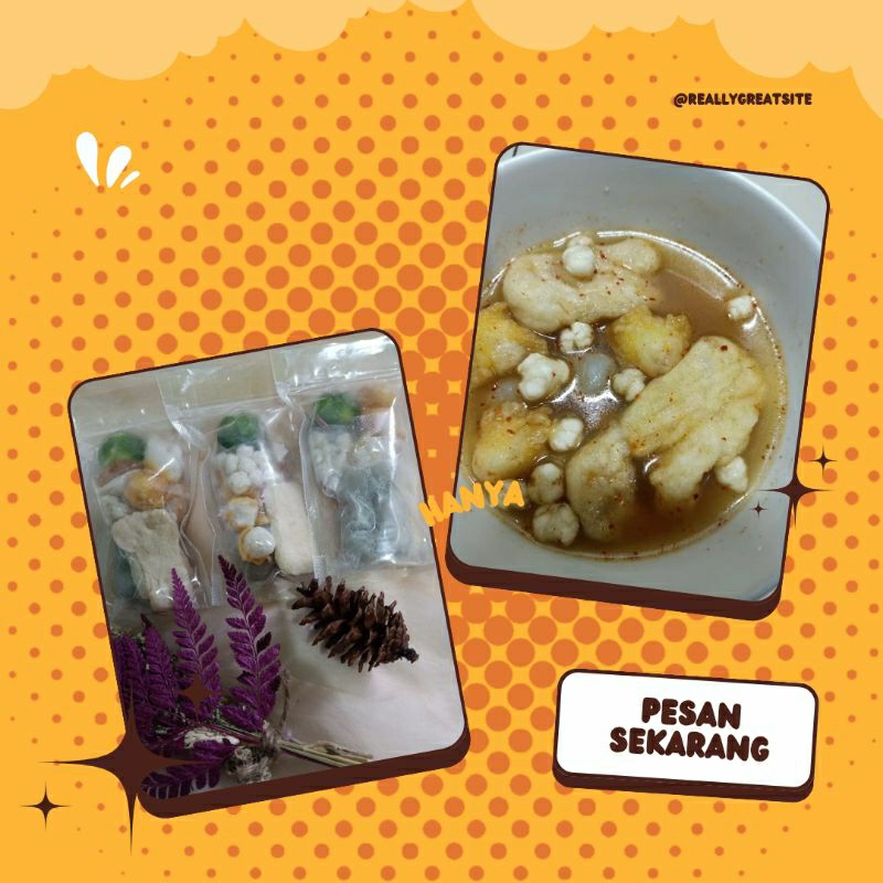 

Paket hemat irit baso aci 3 pcs