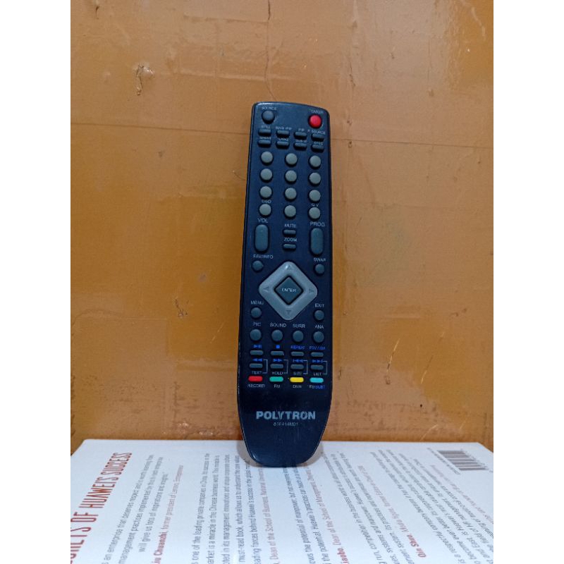 REMOTE TV LCD LED POLYTRON SERI 81F414M01 ORIGINAL