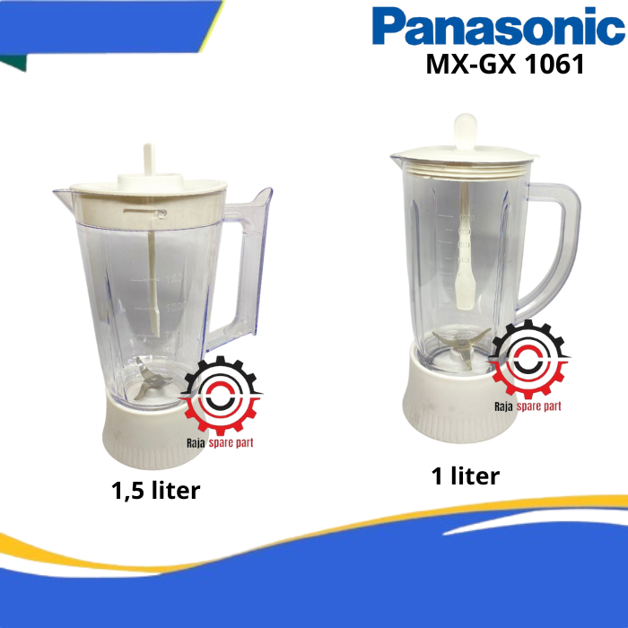 GELAS JUS BLENDER PANASONIC MX-GX 1061 / 1 SET GELAS JUS BLENDER PANASONIC MXGX 1061
