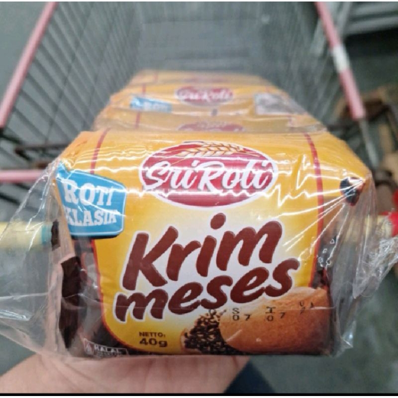 

Roti Krim Meses Sri Roti 1 pack isi 5pcs