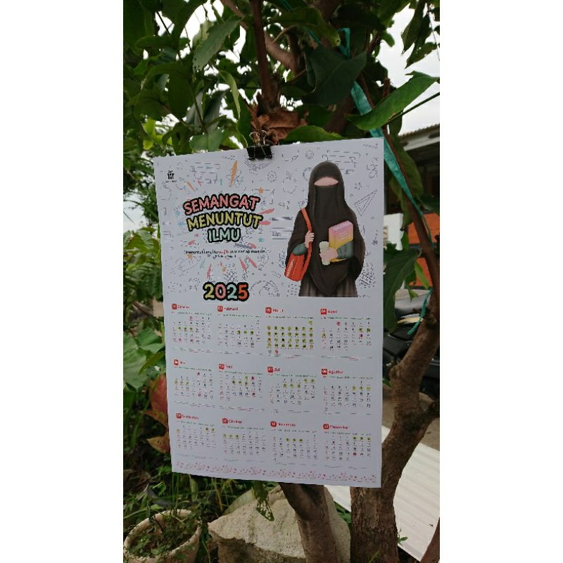 

Kalender Poster Dinding Lucu Bermanfaat Ukuran A3