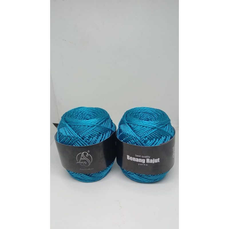 tali rajut Polyester / benang rajut poly kilap d27