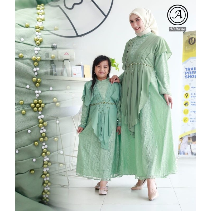 NEW SET IBU ANAK | GAMIS BUTIK | GAMIS LEBARAN | GAMIS PESTA | GAMIS WISUDA  | GAMIS TERBARU DAN ELE