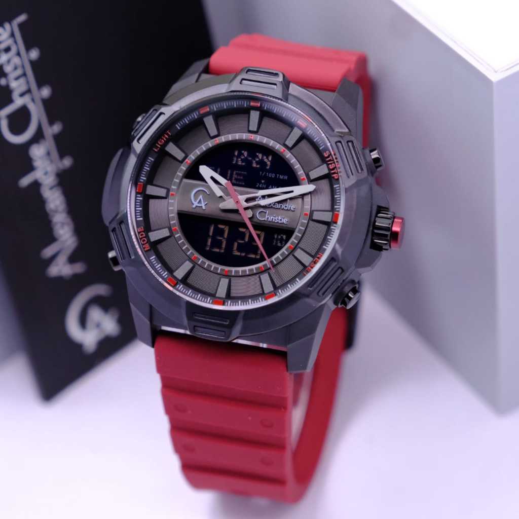Alexander Christie Pria/Jam Tangan Pria Original Alexandre Christie/Alexander Christie Pria/AC9375