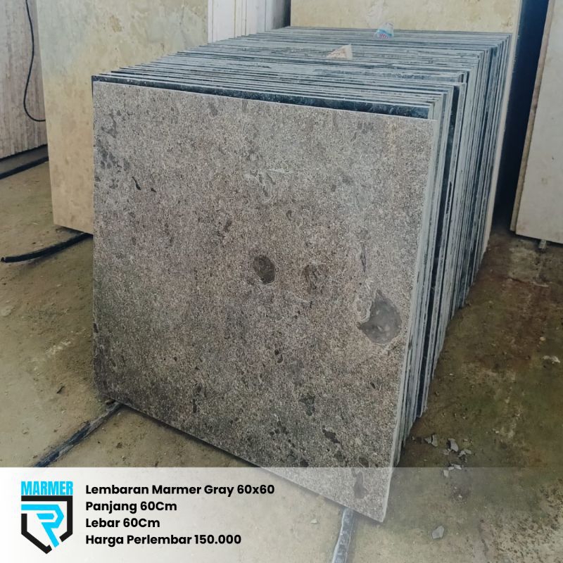 Lembaran Marmer Gray