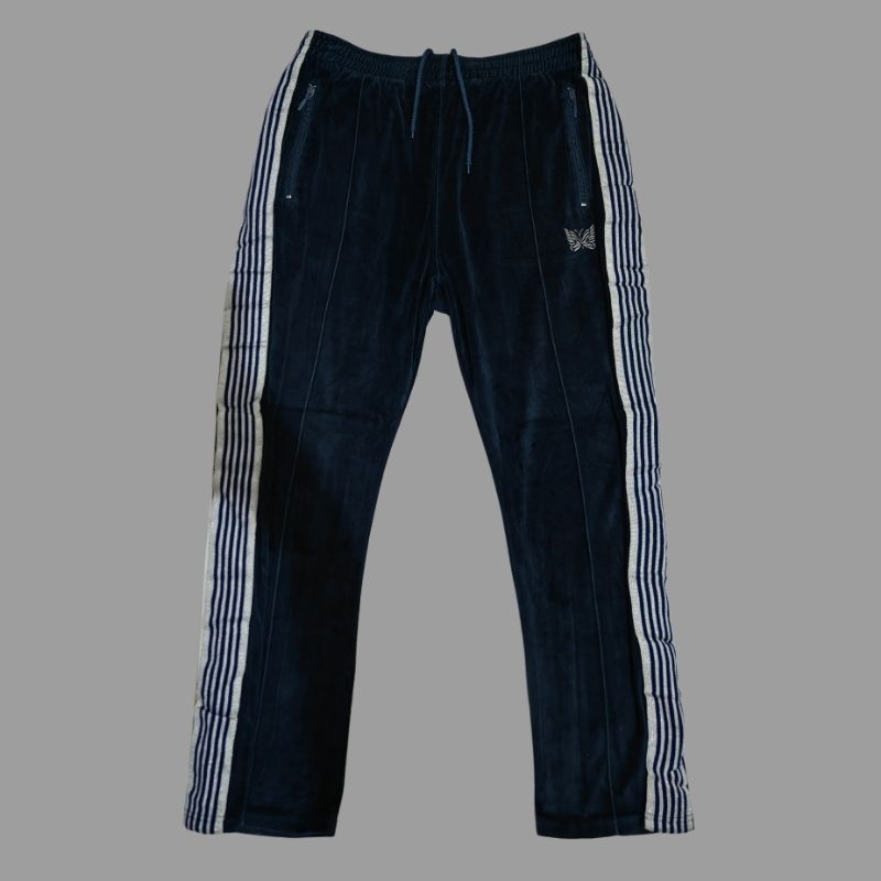 NEEDLES VELOUR TRACK PANTS