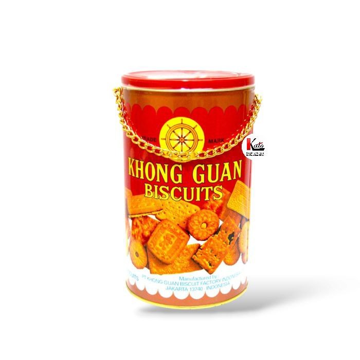 

Khong Guan Biskuit Red Kaleng Rantai 1000Gr