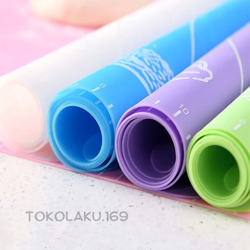 [Whispers] Alas Adonan Silicone Multifungsi Dapur / Tatakan Silikon / Tatakan Adonan Donat Silikon /