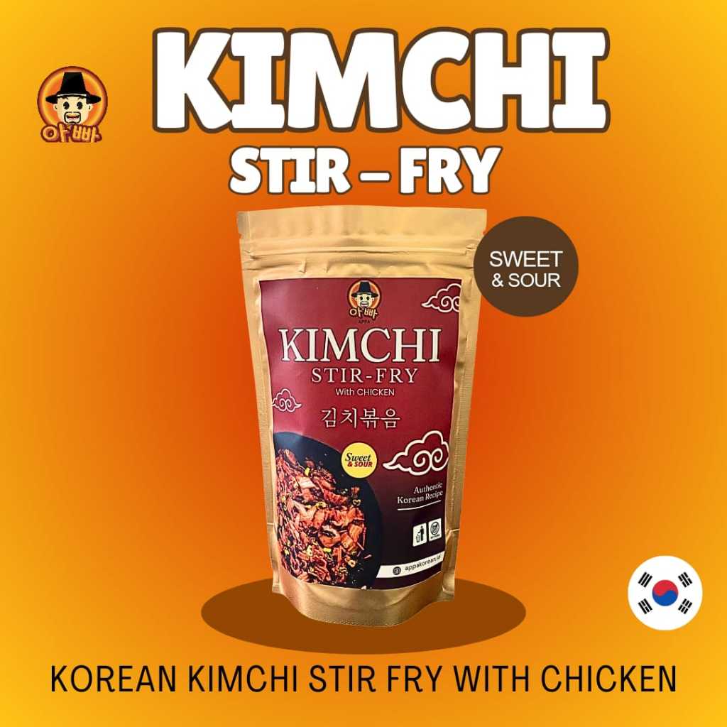 

KOREAN KIMCHI STIR FRY / KIMCHI GORENG WITH CHICKEN 150gr