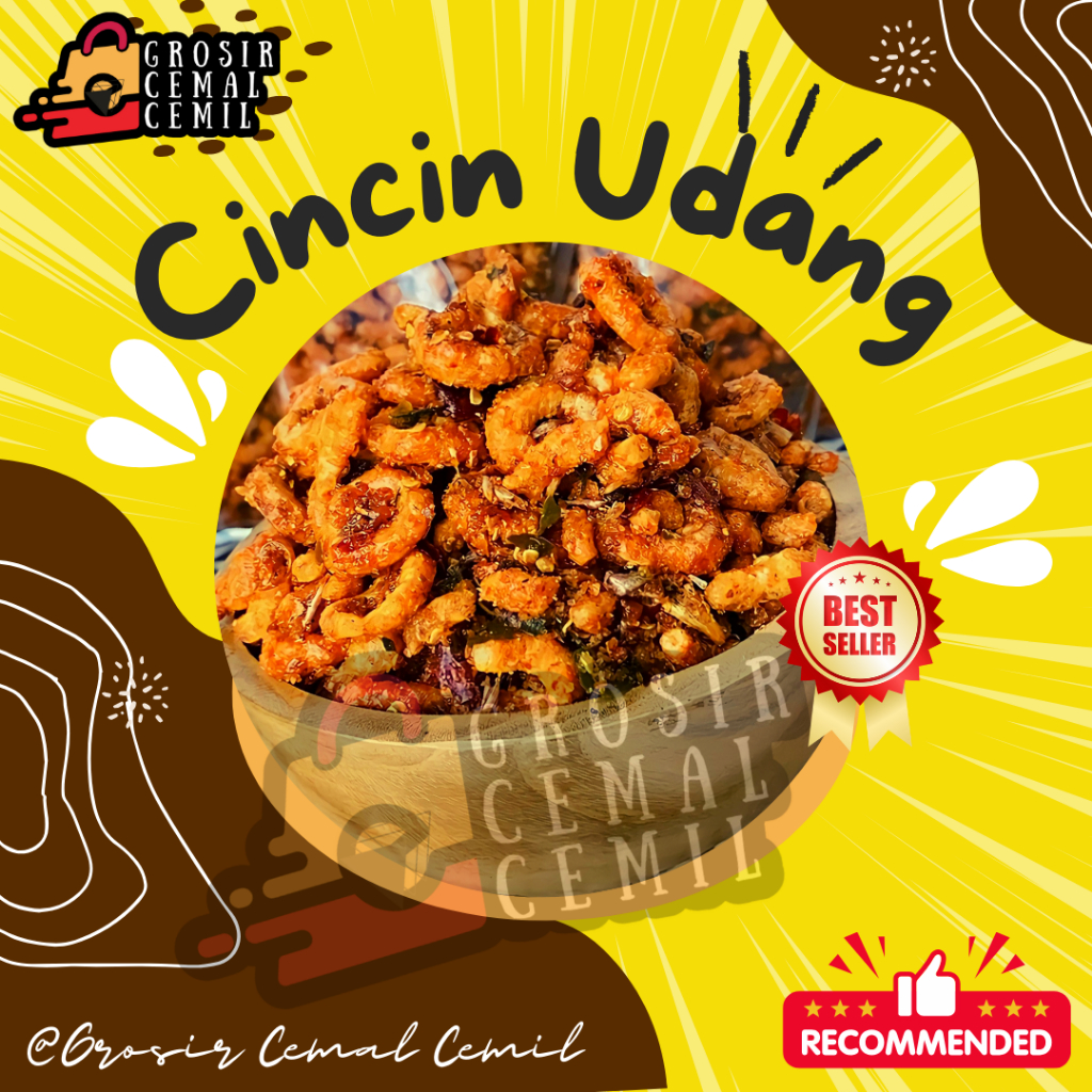 

1 KG CINCIN UDANG PEDES DAUN JERUK | ORIGINAL DAUN JERUK