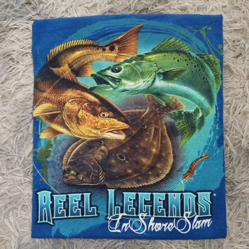 kaos mancing reel legends second