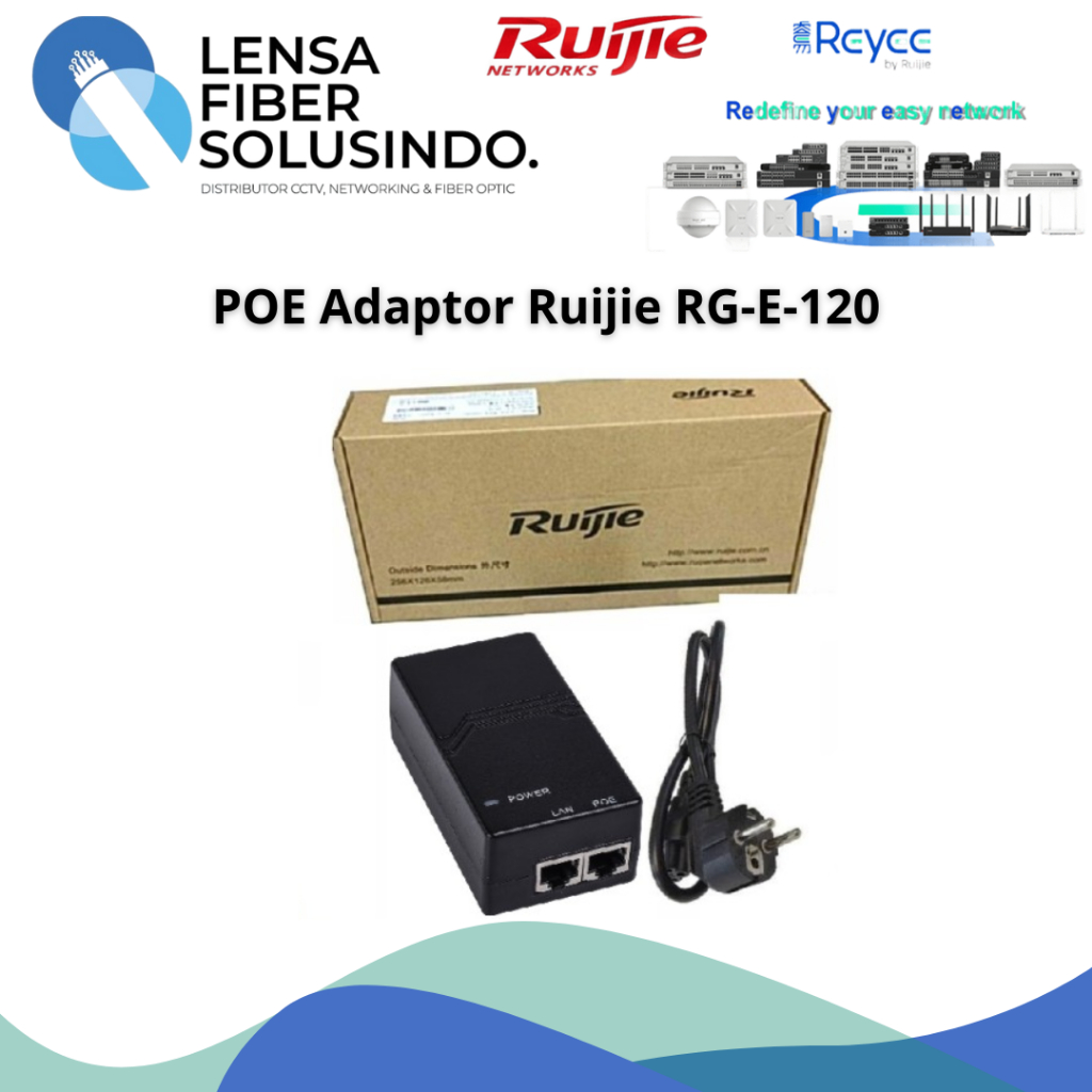 Ruijie POE Adaptor RG-E-120