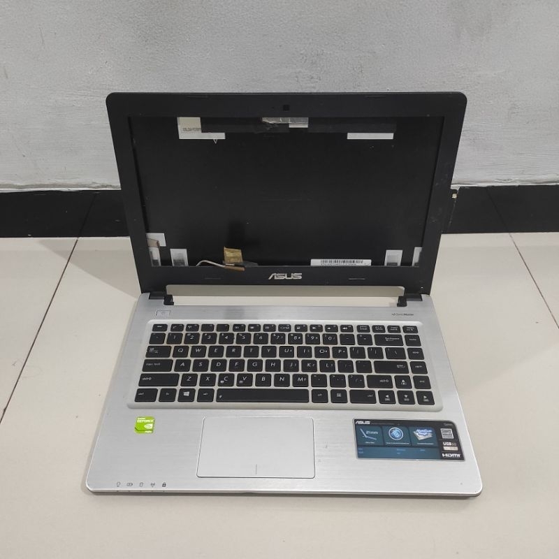 mobo/ mesin normal dan casing laptop asus K46CB second core i3