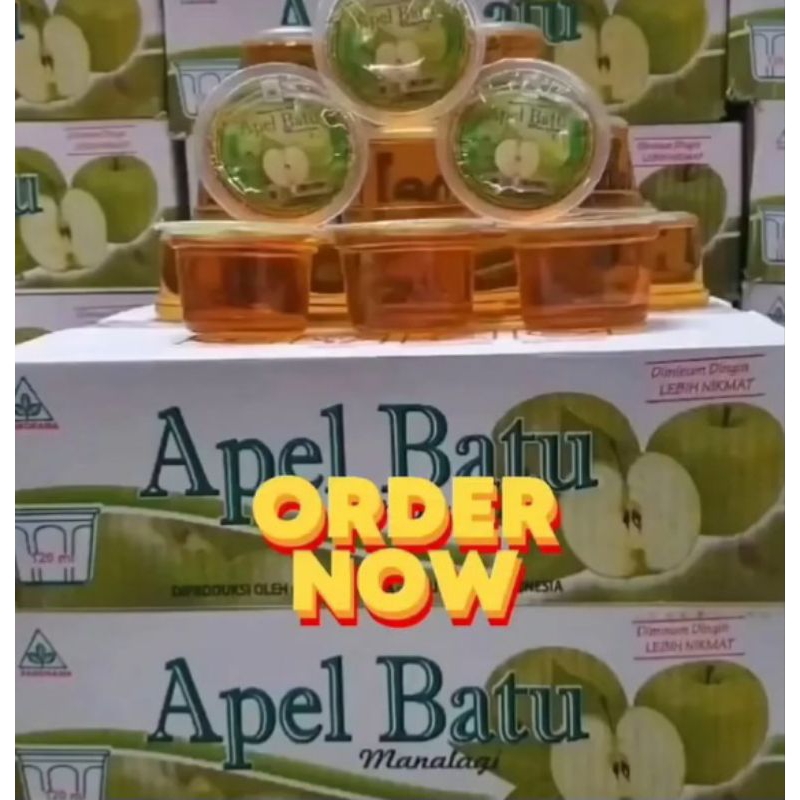 

SARI APEL BATU PANORAMA KEMASAN CUP 120 ML ISI 40 PCS