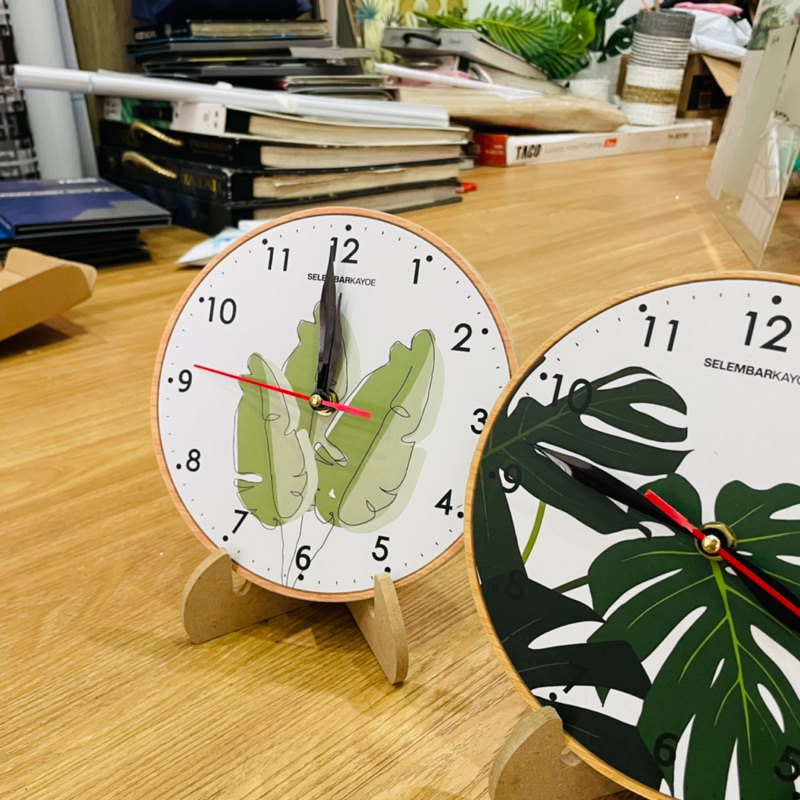Free Gift Box | Gift Jam Standing | Jam Standing Kayu