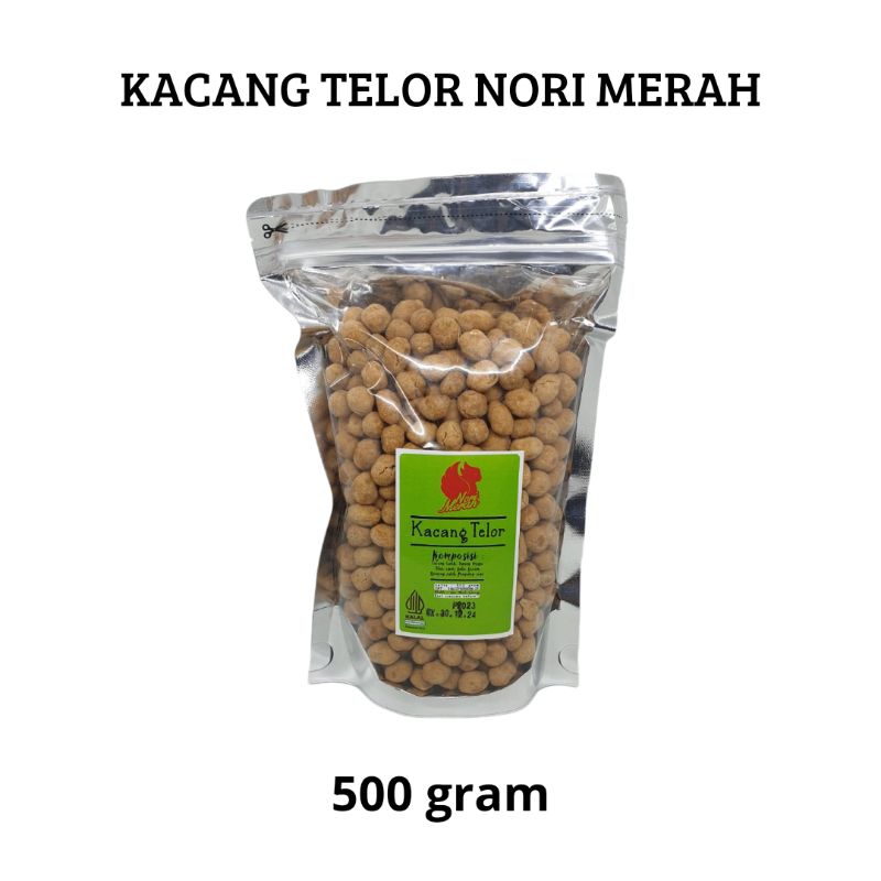 

Kacang Telur Nori Merah