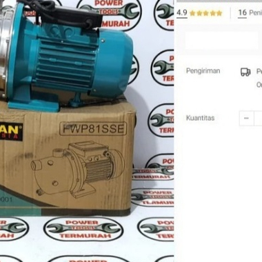 

Pompa Air Semi Jet Firman FWP 81 Stainless Steel Body Isi Ulang Depot