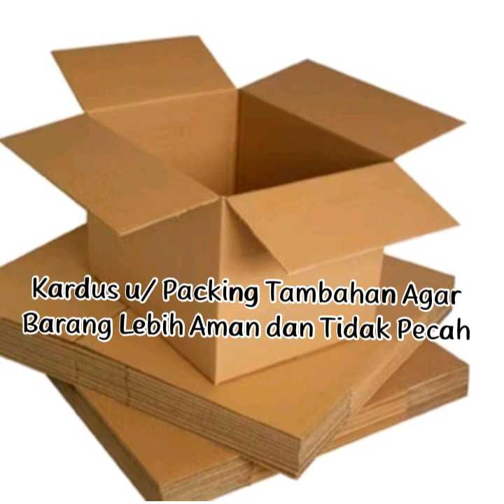 

Kardus untuk Packing Tambahan Agar Barang Lebih Aman & Tidak Mudah Pecah / Penyok