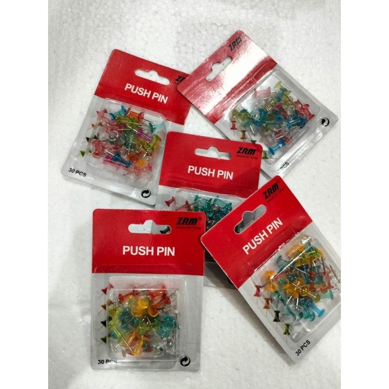 

PUS PIN P30 merk ZRM PUSH PIN WARNA WARNI PUSH PIN TRANSFARAN PUSH PIN MURAH PUSH PIN CANTIK PAKU PAYUNG WARNA WARNI