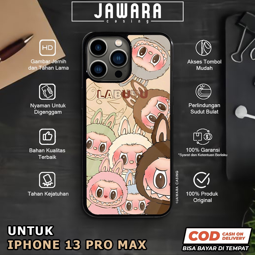 Case iPhone 13 Pro Max Casing iPhone 13 Pro Max [LBBU] Premium Case Glossy Case Hp iPhone Jawara Cas