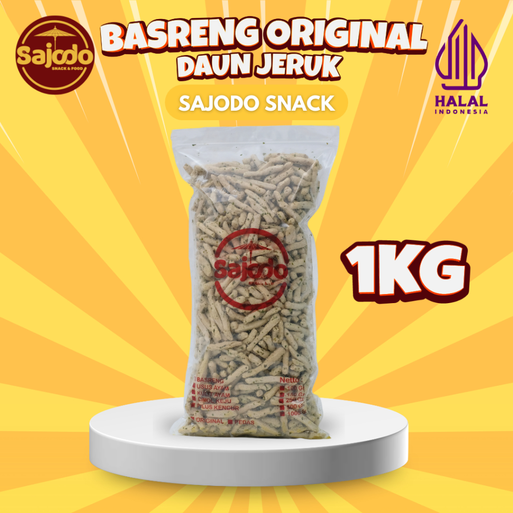 

Enak [FLASH SALE] Basreng Ori Daun Jeruk 1 KG Ori!!
