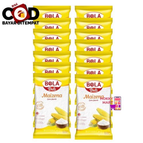 

[ HOKKY ] Bola Deli Tepung Maizena Renceng 10X20gr Tepung Pati Jagung 100% Corn Starch Halal
