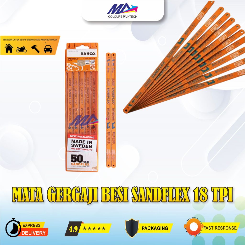 MATA GERGAJI BESI SANDFLEX 18 TPI