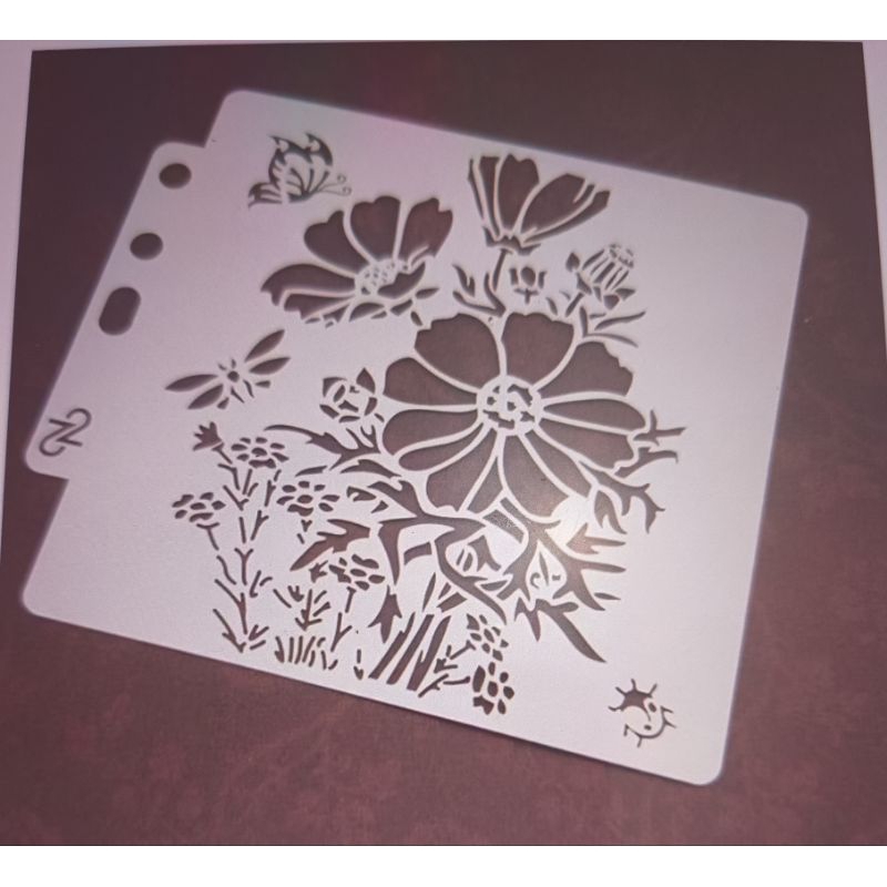 

cetakan stencil lukis