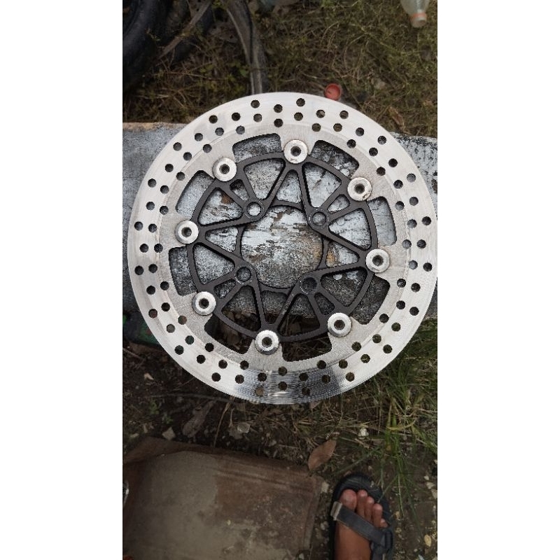 Disc Brake Rotor Nassert-Beet 260 mm & breket kaliper 2 piston