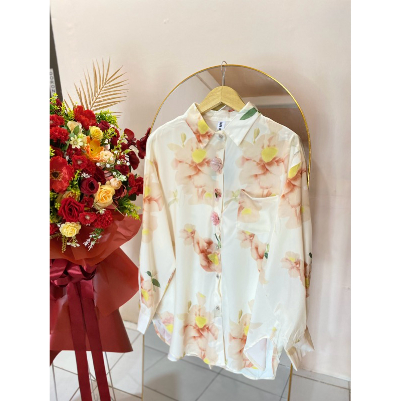 Papa bear Atasan cotton silk premium import bangkok