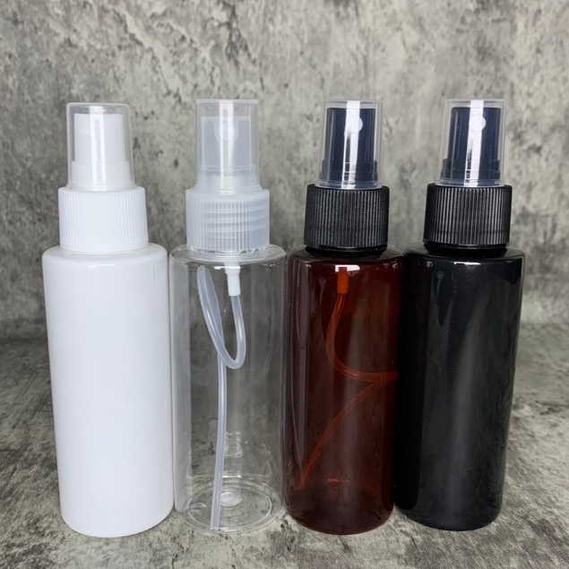 Botol Spray 100ml Tubular / Botol + Tutup