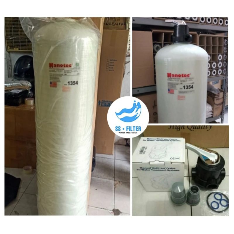 Tabung FRP 1354 / Tanki Air / Media Filter / Tabung Filter Air