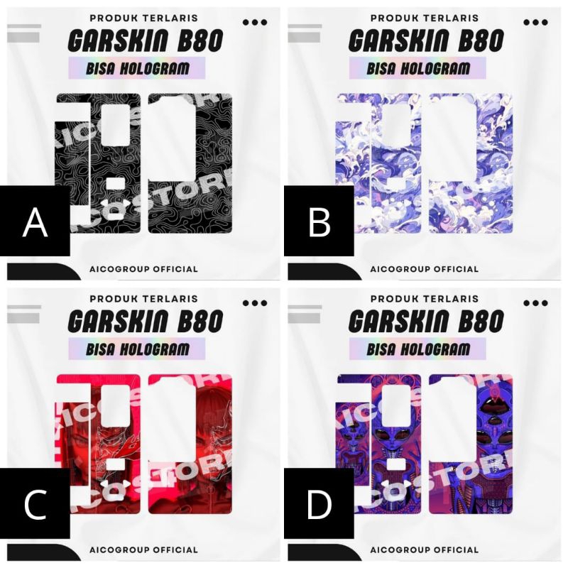 

Premium Innnerr Cent Beyy. 80 Hologram Dan Non Hologram Full Motif Desain Dan Anti Gores