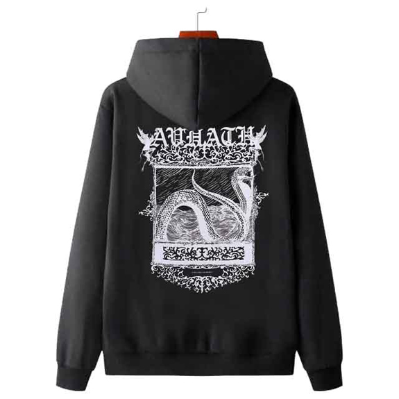 Sweater Hoodie Avhath Envenomed Hoodie Casual Unisex Bahan Katun | PULLOVER & ZIPPER | READY STOCK L