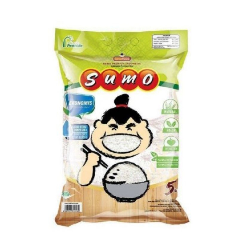 

BERAS PREMIUM SUMO HIJAU 5 KG