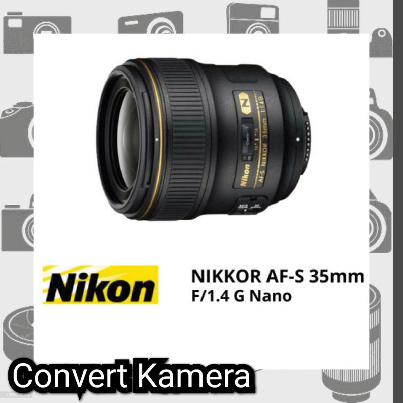 Nikon AF-S 35mm f/1.4G Nano
