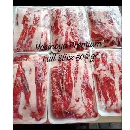 

BEEF SLICE YOSHINOYA PREMIUM 500 GRAM