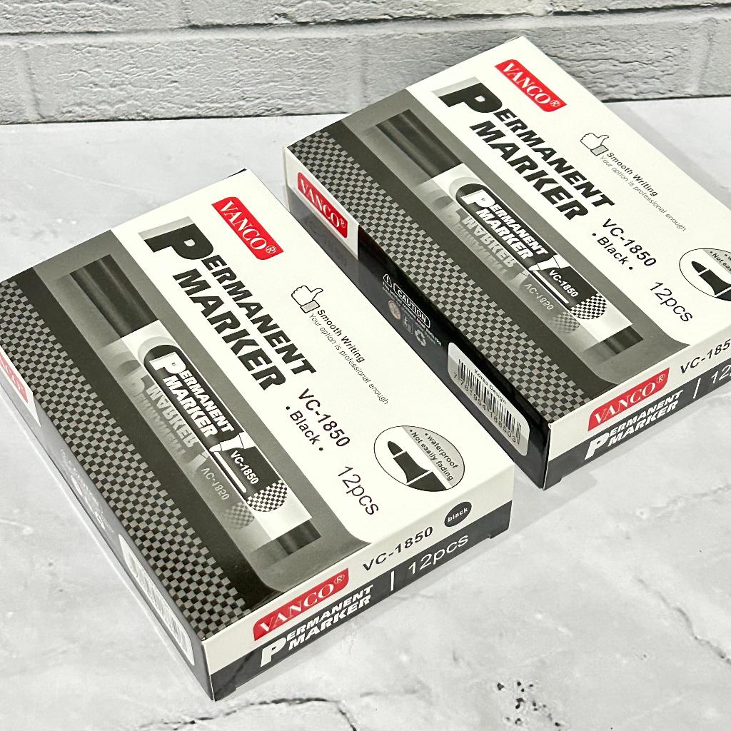 

SATU LUSIN 12 PCS Spidol Permanen Vanco