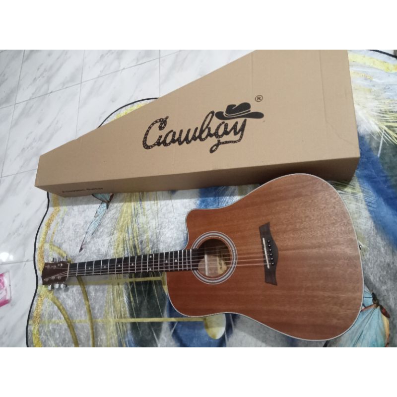 OLSHOP BANJARMASIN - GITAR SECOND cowboy original GWC240NS akustik & elektrik