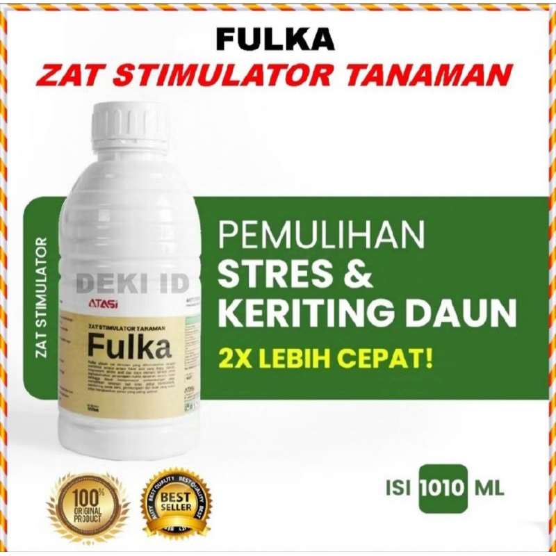 Fulka Zat Stimulator Tanaman Pupuk Anti Stres ObatKeriting Daun Nutrisi Pembesar Umbi Pelebat Buah P