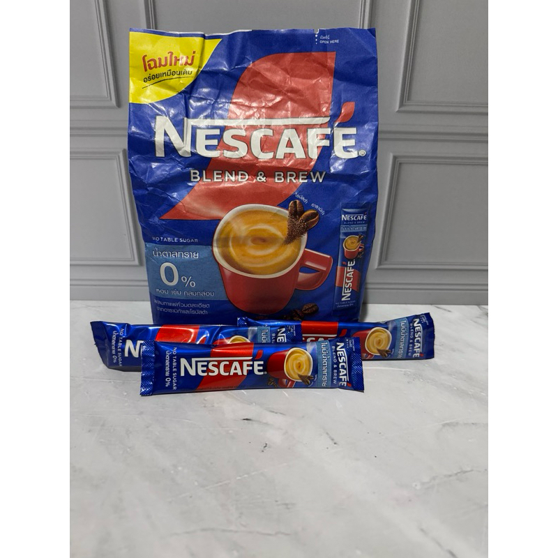 

[Ecer] Nescafe Blend & Brew 0% sugar thailand / kopi sehat