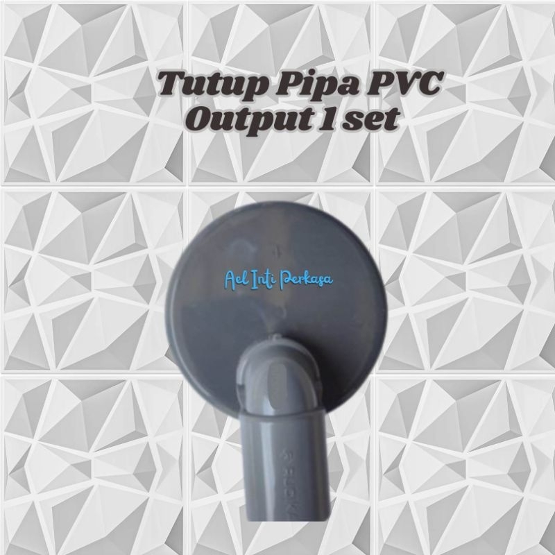 Ael - Green Farm - Tutup Pipa PVC 4 Inch Sirkulasi Knee 1 Inch Tutup Pipa PVC 4 Inch Custom Lubang K