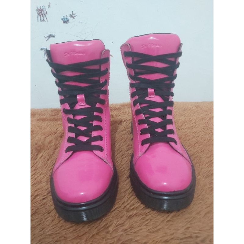 Dr.Martens Mix pink boots
