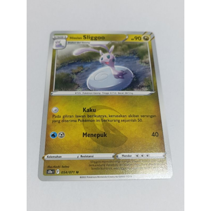 Hisuian Sliggoo 054/071 U - Pokemon TCG Indonesia