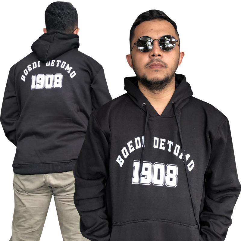 Jumper Hoodie Boedi Oetomo 1908 - BOEDOET Hoodie Pullover Bahan Cotton Fleece