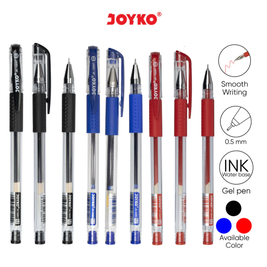 

Pulpen Joyko Gel Pen Pulpen Pena Joyko JK-100NT 0.5 mm